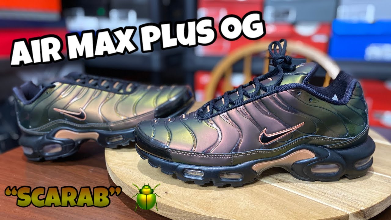 Air Max Plus Scarab OG Retro! Review & On Feet! - YouTube