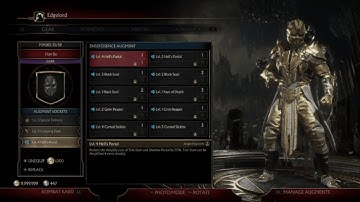 Mortal Kombat 11 - Noob Saibot Jinsei Augment "Hell