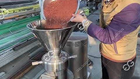 Cocoa Mass Grinding Machine / Cocoa Liquor Making Machine