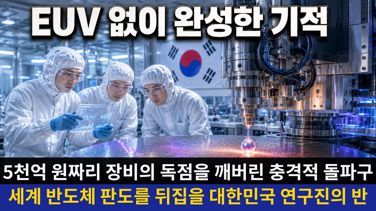 극자외선 공정 없이도 미세공정을 뚫은 한국 연구진의 우회로
