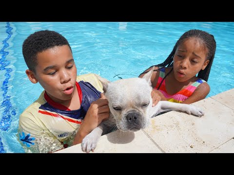 Dog ALMOST DROWNS, Kids SAVE HIS LIFE | FamousTubeFamily