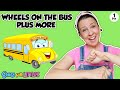 Wheels on the bus  more nursery rhymes  kids songs  educationals for kids  toddlers