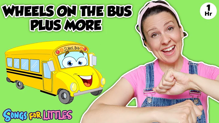 Wheels On The Bus + More Nursery Rhymes & Kids Son...