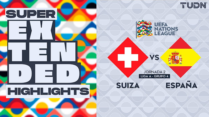 SUPER EXTENDED HIGHLIGHTS | Suiza Vs España | UEFA Nations League 2024 | TUDN