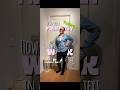 How to walk in front of text