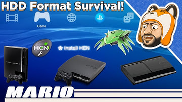 Easily Restore PS3HEN After Formatting with HDD Format Survival!