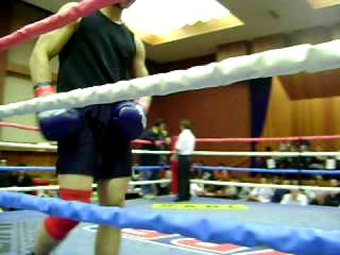 Chris Milojkovic -First Fight- Amateur Boxing #1