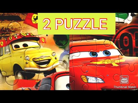 Disney Pixar Car Toon 2 PUZZLES Jigsaw puzzle for kids - YouTube
