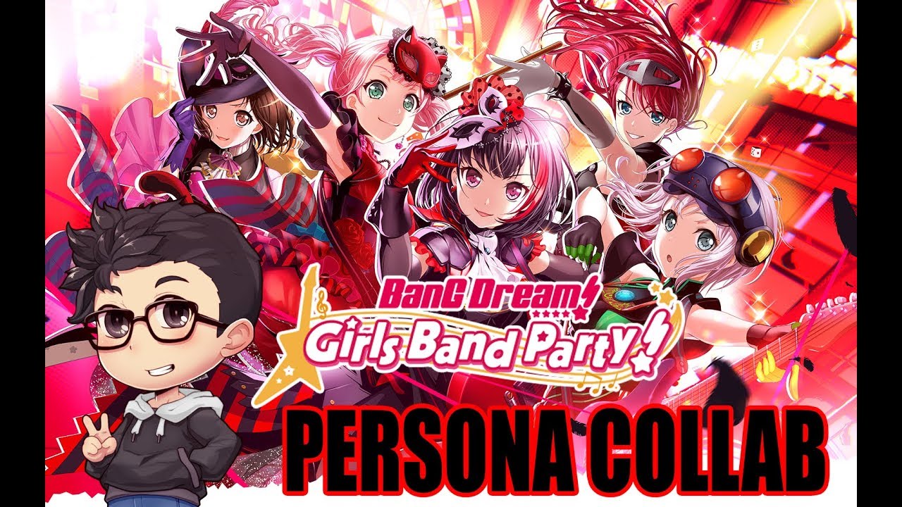 BanG Dream! Girls Band Party! x Persona Series Collaboration