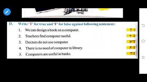 Class 2 subject computer 7