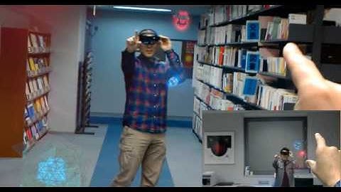 HoloLens: Test of Sharing Holograms