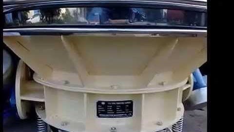 Unitfine Flo Thru Vibrating Screen