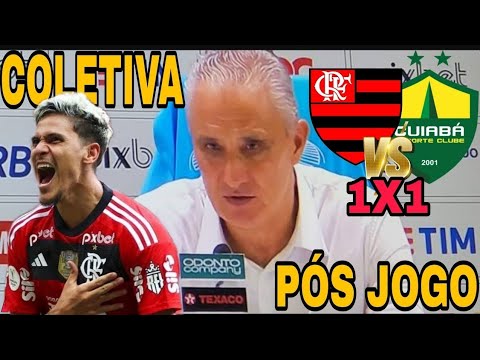 "PREJUDICADO EM 8 JOGOS" TITE RECLAMA POR DESFALQUES E CALENDÁRIO! COLETIVA FLAMENGO