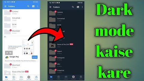 Mx player में dark mode कैसे करे|Mx playee dark mode kaise kare|How to enable dark mode in Mx player