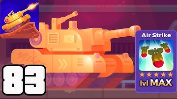Tank Stars - Gameplay Walkthrough part 83 - Tank Abrams & Air Strike Max lvl (iOS,Android)