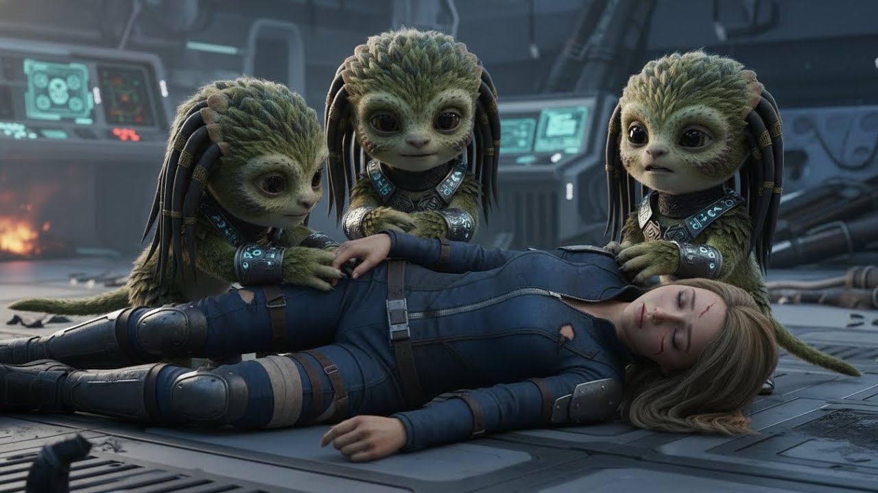 The First Claw Pierced Her Side, the Second Slashed Her Arm — She Fell. Then the Cubs Arrived