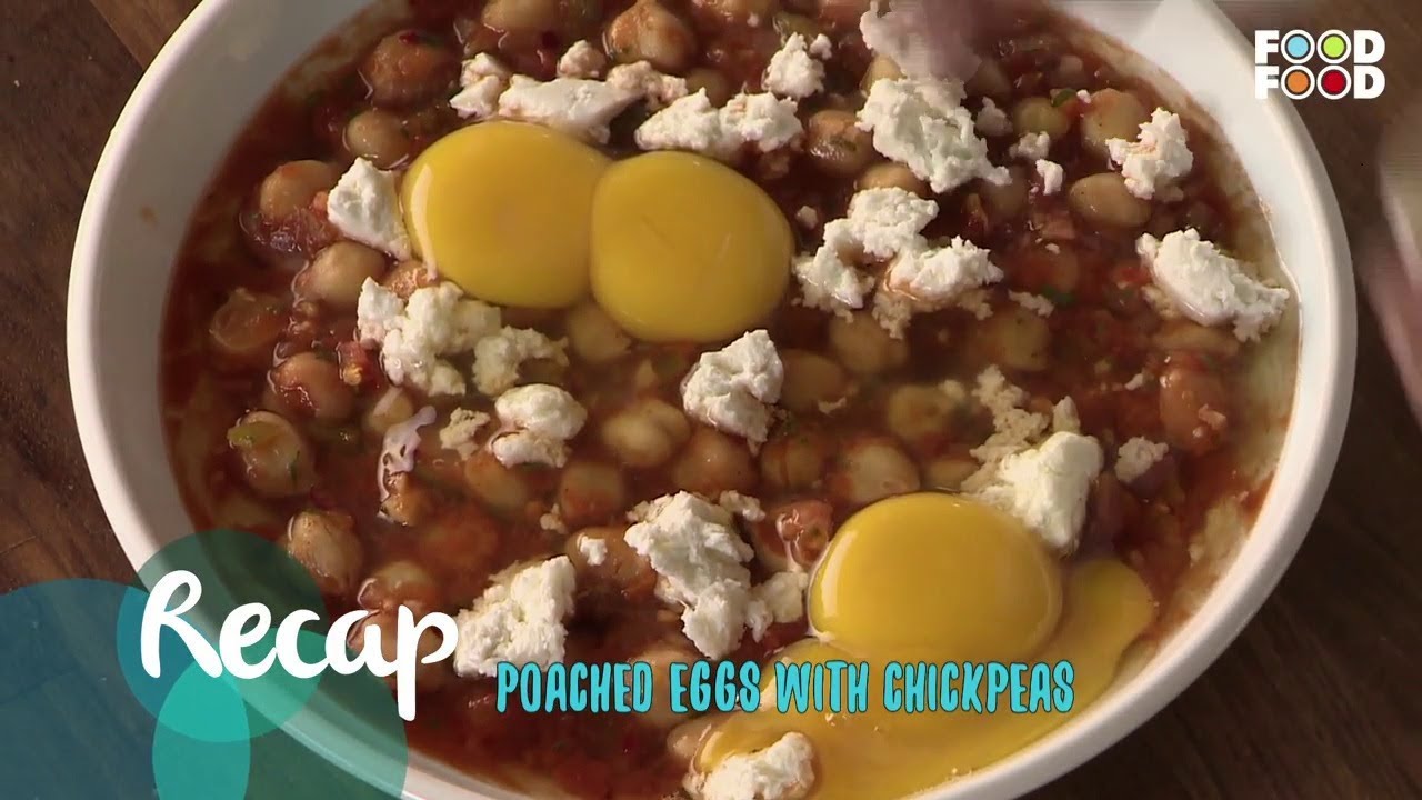 Poached Eggs With Chickpeas | Go Healthy | Chef Sanjeev Kapoor | FoodFood