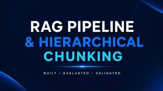 How to Build a Local RAG Pipeline in Python (Step-by-Step Architecture Guide)