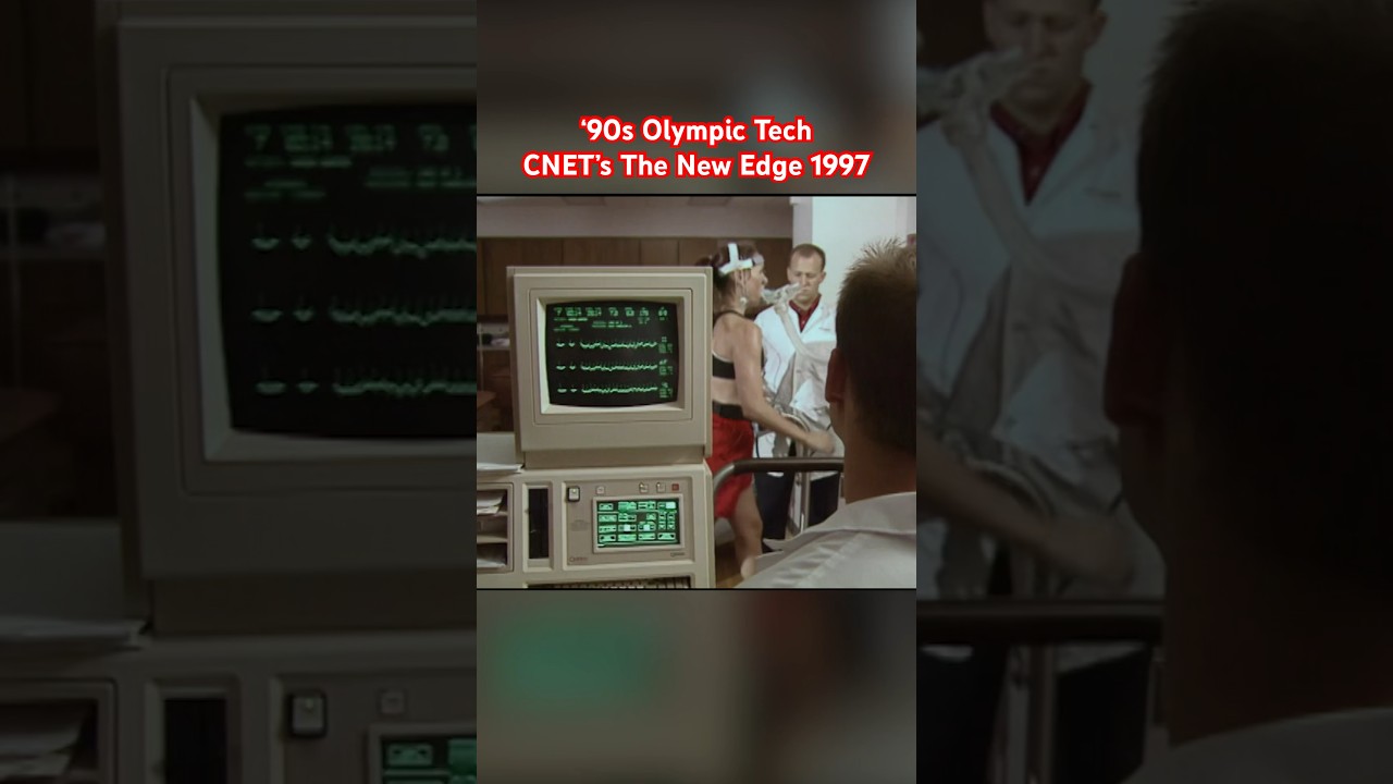 CNET Flashback: Training for the Olympics in the '90s