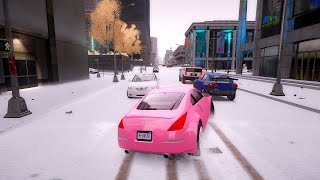 GTA 4 WINTER CRASH TEST OF REAL CARS 112 by ILoveGTA 15,596 views 2 months ago 10 minutes, 3 seconds