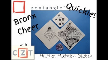 Zentangle® Quickie: Bronx Cheer