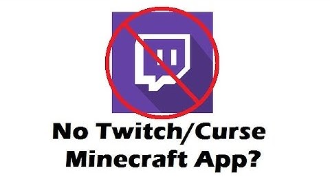 Twitch/Curse App not working to launch MC? How to avoid that :)