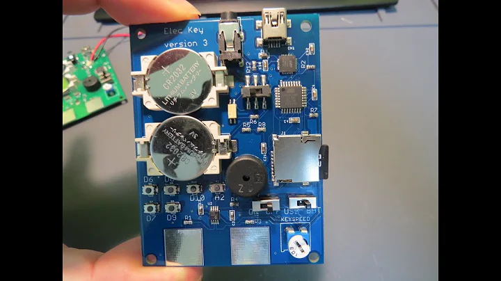 My ultimate electric keyer with message memory function