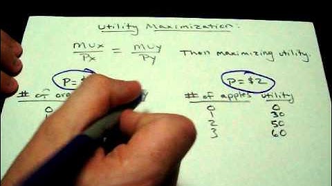 Utility Maximization Rule & How to use it! AP Microeconomics; Study Guide, Practice Test