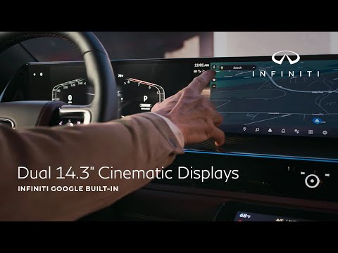 INFINITI QX80 Google built-in | Dual 14.3" Cinematic Displays