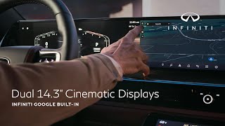 INFINITI QX80 Google built-in | Dual 14.3" Cinematic Displays