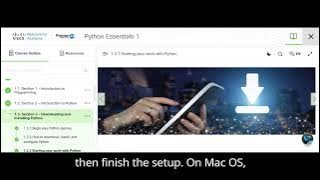 A guide to Python Essential 1, Module 1, Section 3