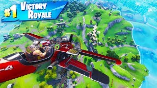 Can You WIN WITHOUT LANDING A PLANE? in Fortnite Battle Royale Season 7