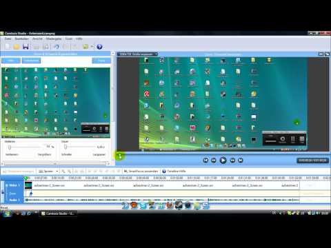 Camtasia Studio 6 Zoom und Schwenk Effecte