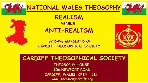 Realism versus Anti Realism by Dave Marsland #immanuel_kant #theosophy_wales
