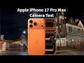 Apple iPhone 17 Pro Max Camera Test | Carlsbad Village at Night | 4k 60fps