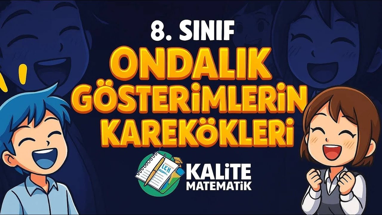 8. Sınıf Matematik Ondalık İfadelerin Karekökleri Soru Çözümü