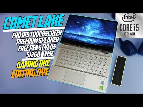 Laptop Tipis Ringan SERBA BISA Pakai i5 10th gen TERMURAH | Touchscreen | SSD BESAR | DESAIN PREMIUM