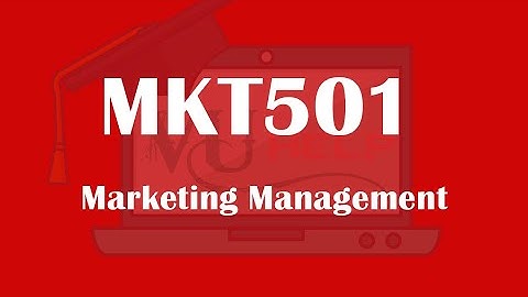 MKT 501 GDB 2022