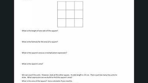 6th Grade Module 4 Lesson 7