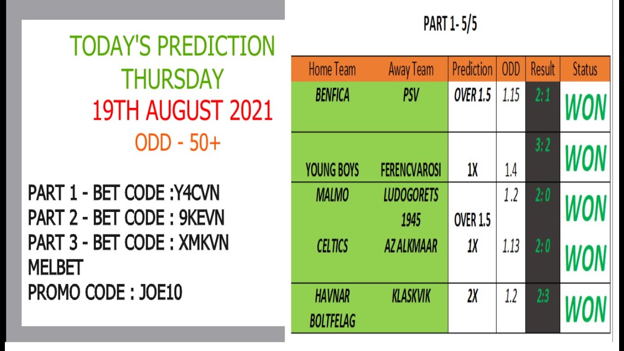 betting tips and prediction for today