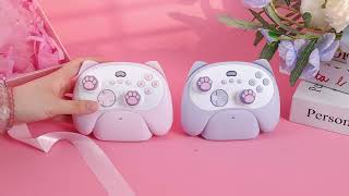 [IINE Kitten Controller] Cute, Compact & Perfect for Gamers Who Love Aesthetic Gear!