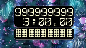 BCG 9 Minutes Countdown (999,999,999 Dots Units for 9.9 Day) Remix Wii Party U Apple Scramble