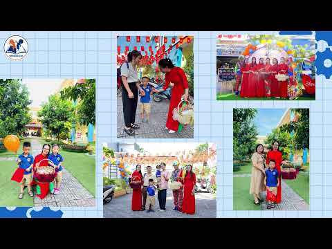 Khoảnh khắc tựu trường của các bé lớp MGN B2 trường mầm non Việt Hưng