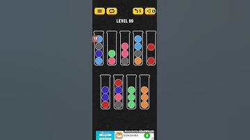 Ball Sort Puzzle Level 99 Walkthrough