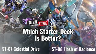 Which Gundam Starter Deck Is Better ST-07 or St-08?