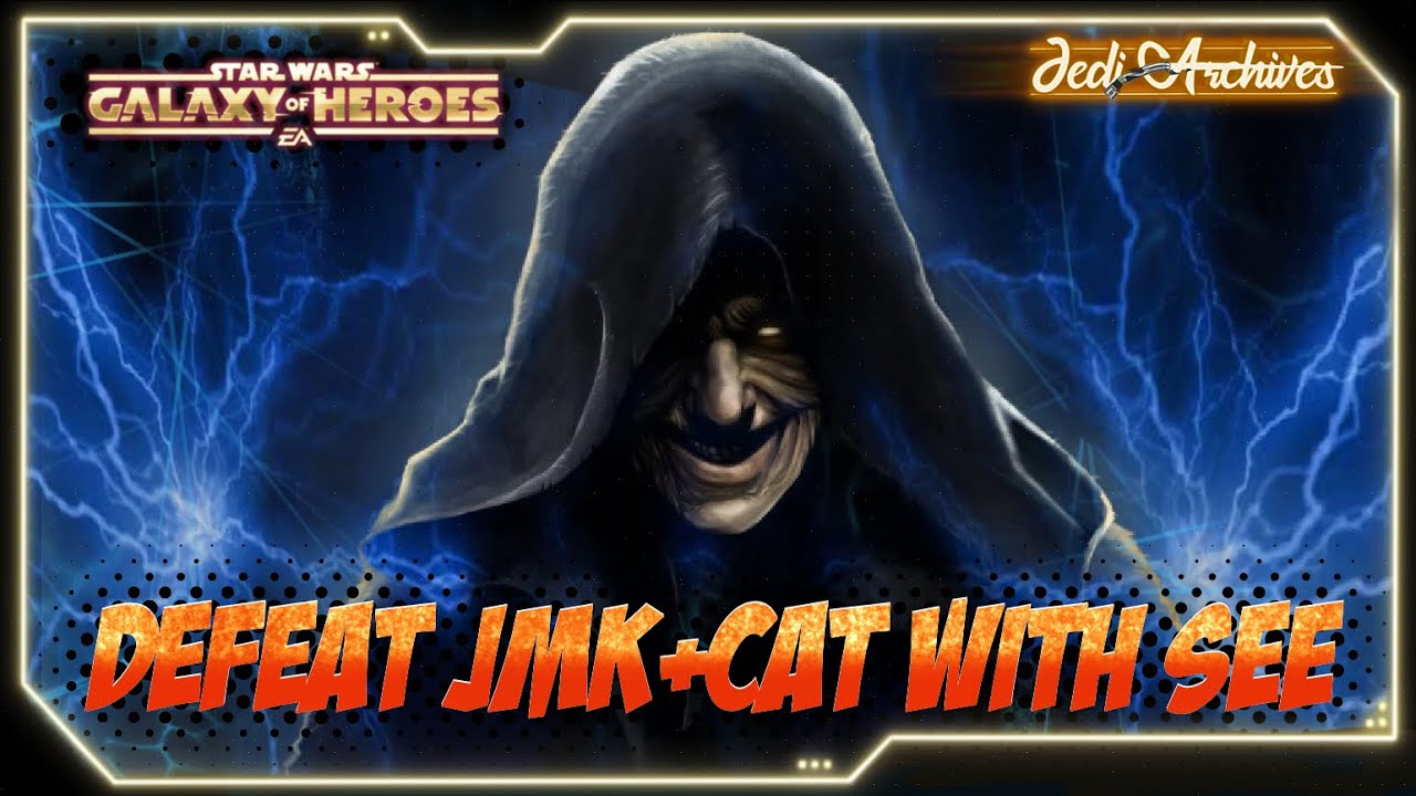 How to beat JMK + CAT with SEE ⚡️ | SWGOH