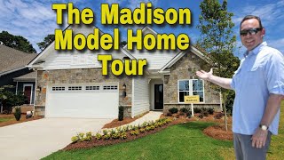 Cresswind Wesley Chapel Tour of The MADISON Nice Model Home in 55+ Active Adult Community, Watch!