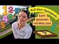 Lerne sprechen mit miss josi  spielen  lernen auf dem spielplatz s fr babys  kleinkinder