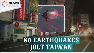 Series of earthquake jolt Taiwan ,following strongest quake in 25 years