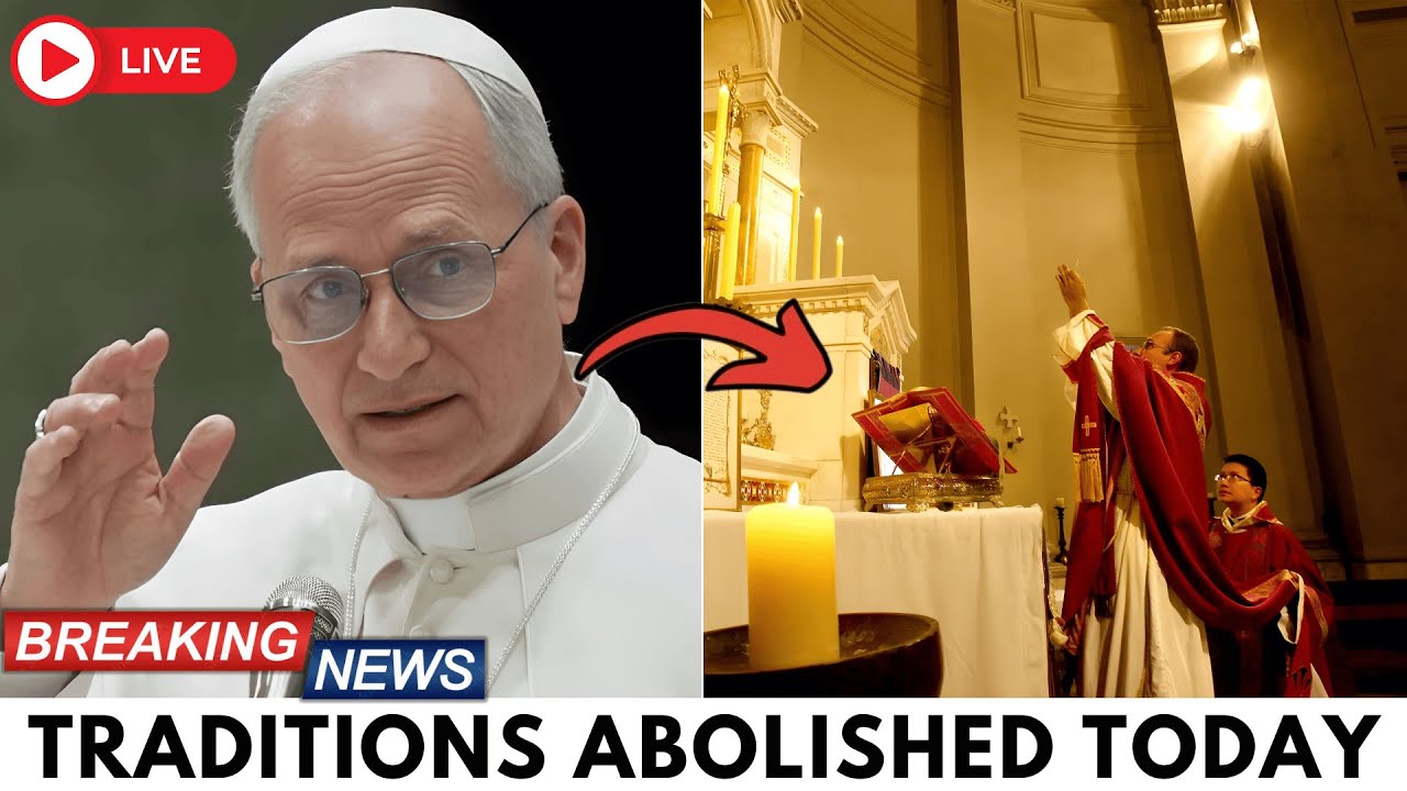🕊️ Shocking Decision By Pope Leo XIV: 11 Catholic Traditions Abolished Today - YouTube